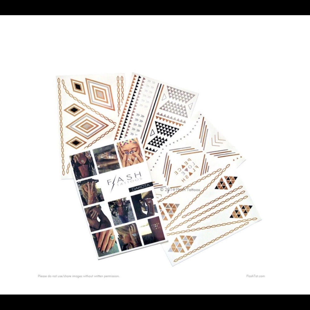 Flash Temporary Tattoos
